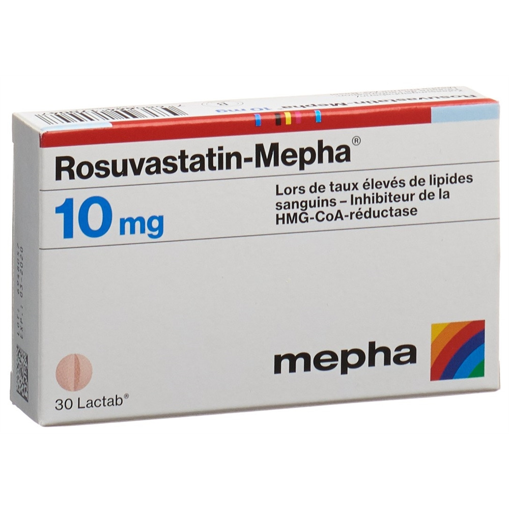 ROSUVASTATINE Mepha 10 mg, Bild 2 von 2