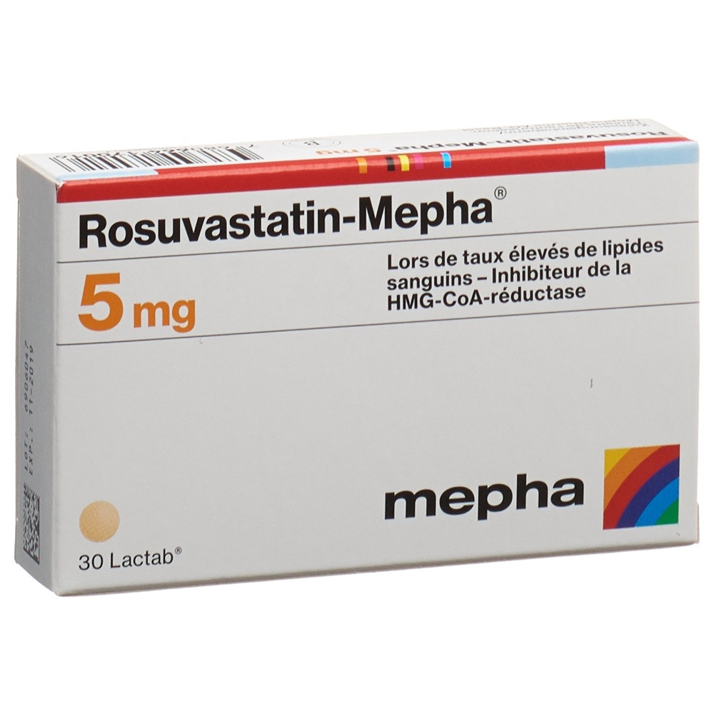 ROSUVASTATINE Mepha 5 mg, Bild 2 von 2