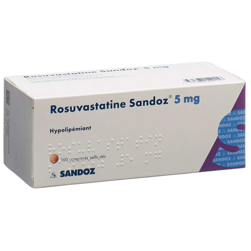 ROSUVASTATINE Sandoz 5 mg, Bild 2 von 2