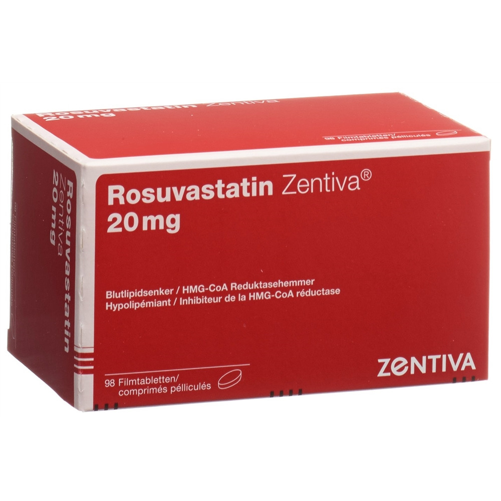 ROSUVASTATINE Zentiva 20 mg