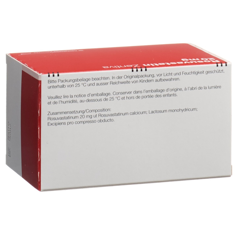 ROSUVASTATINE Zentiva 20 mg, Bild 2 von 2