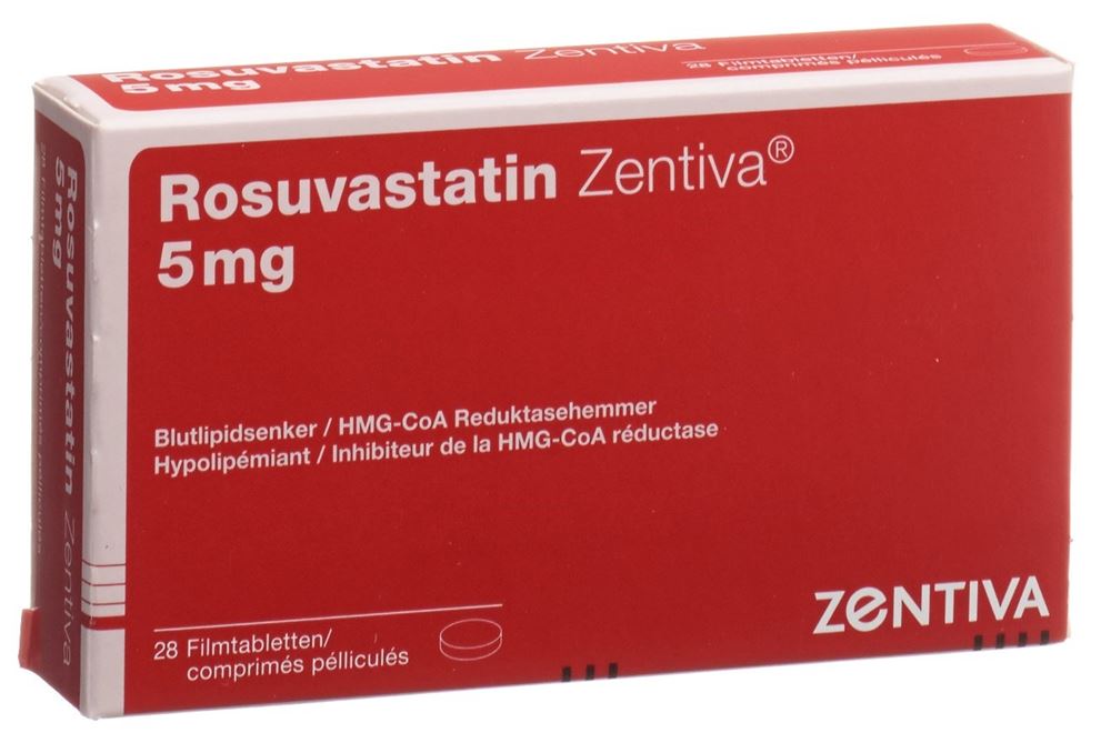 ROSUVASTATINE Zentiva 5 mg, Hauptbild