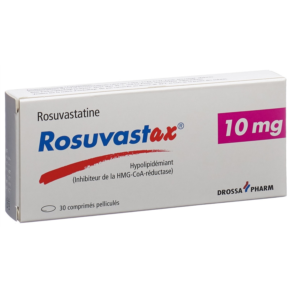 ROSUVASTAX cpr pell 10 mg blist 30 pce, image 2 sur 2