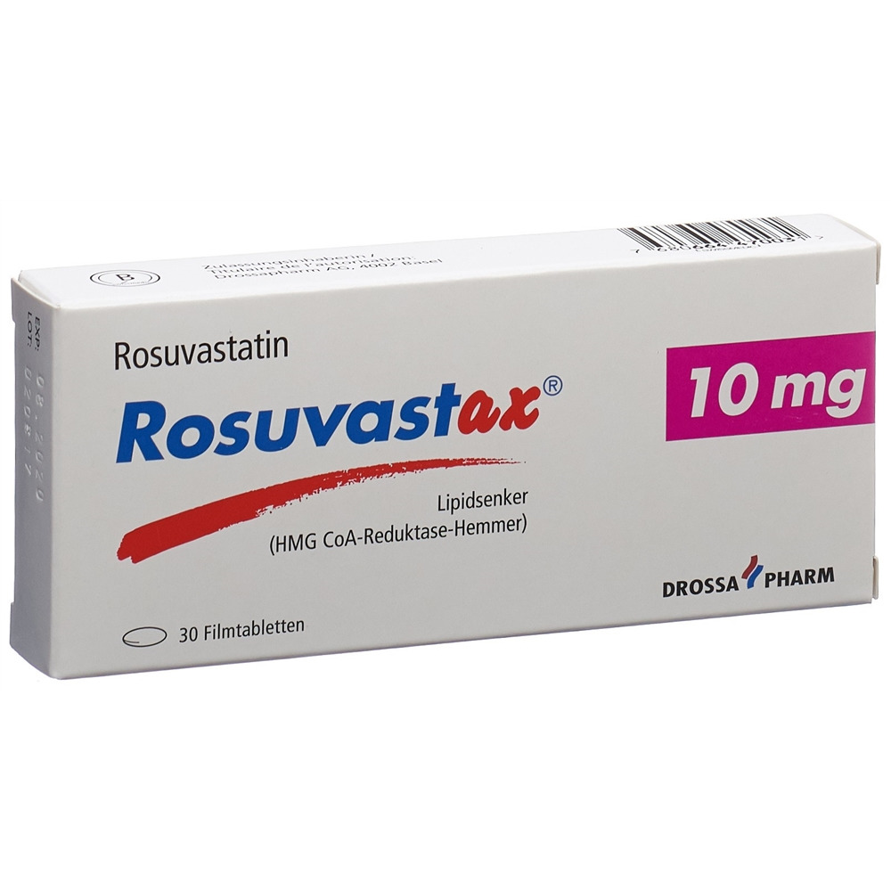 ROSUVASTAX cpr pell 10 mg blist 30 pce, image principale