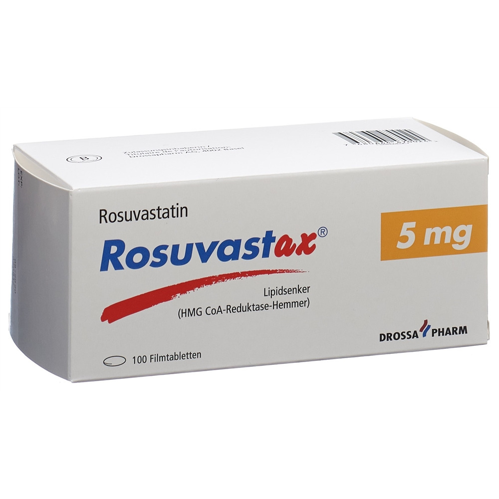 ROSUVASTAX cpr pell 5 mg blist 100 pce, image principale