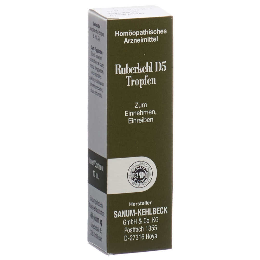 Ruberkehl gouttes 5 D 10 ml, image principale