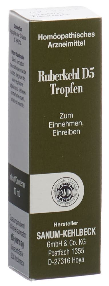 Ruberkehl Tropfen 5 D 10 ml, Hauptbild