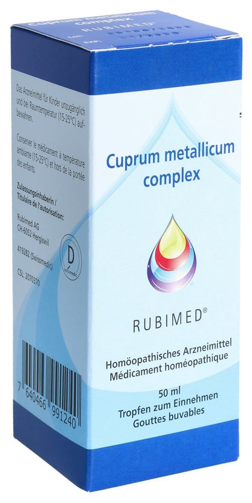 Rubimed Cuprum metallicum comp., Hauptbild