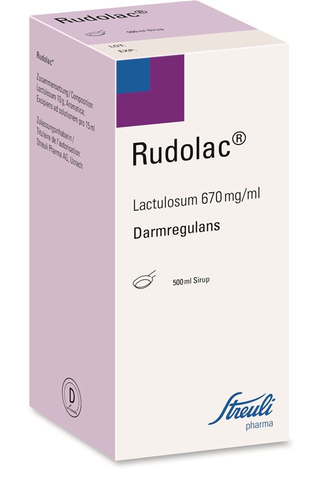 RUDOLAC Sirup in Flasche Fl 500 ml
