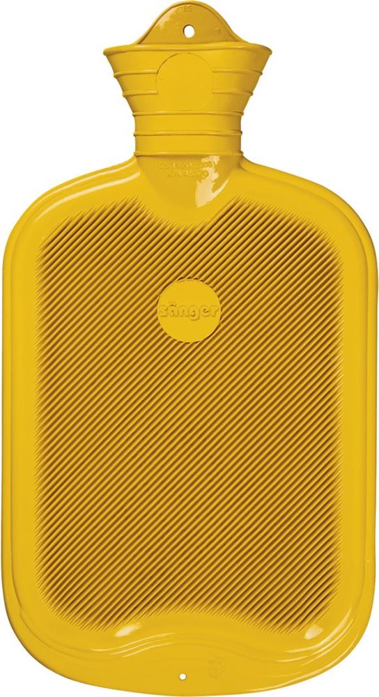 SAENGER Wärmflasche aus Naturkautschuk Lamelle