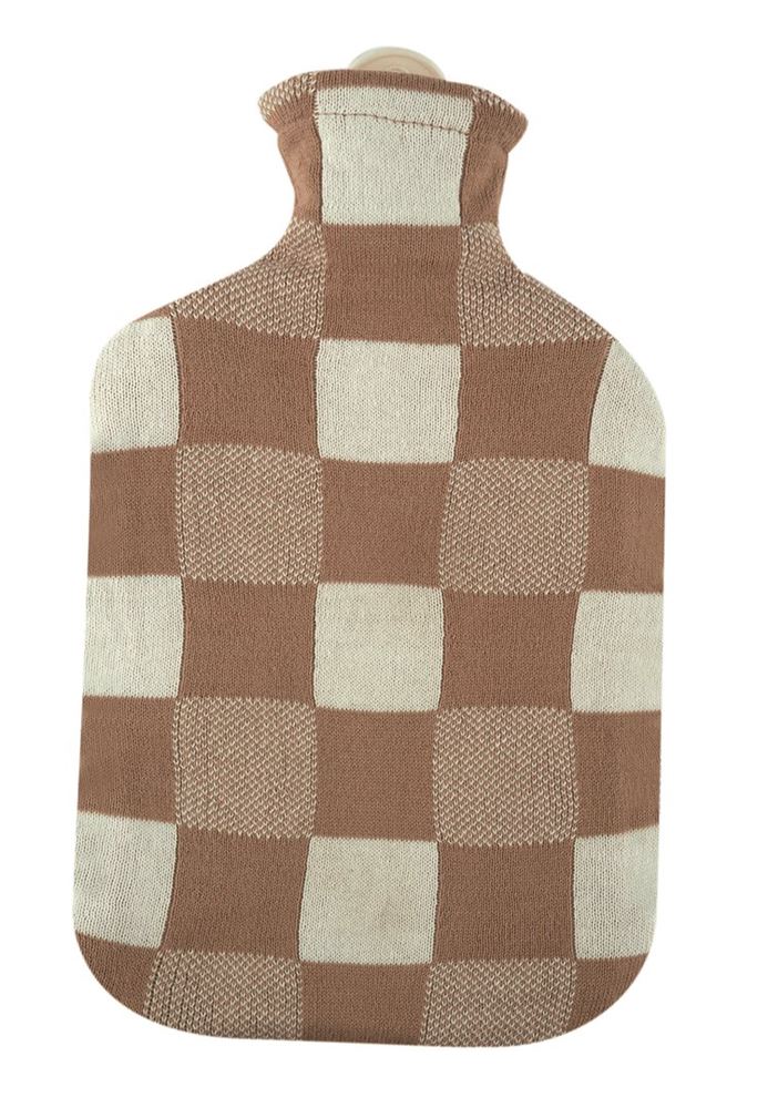 SAENGER Wärmflasche Strickbezug