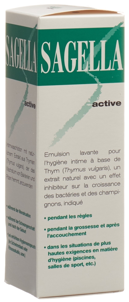 SAGELLA active émulsion lavante, image 2 sur 3