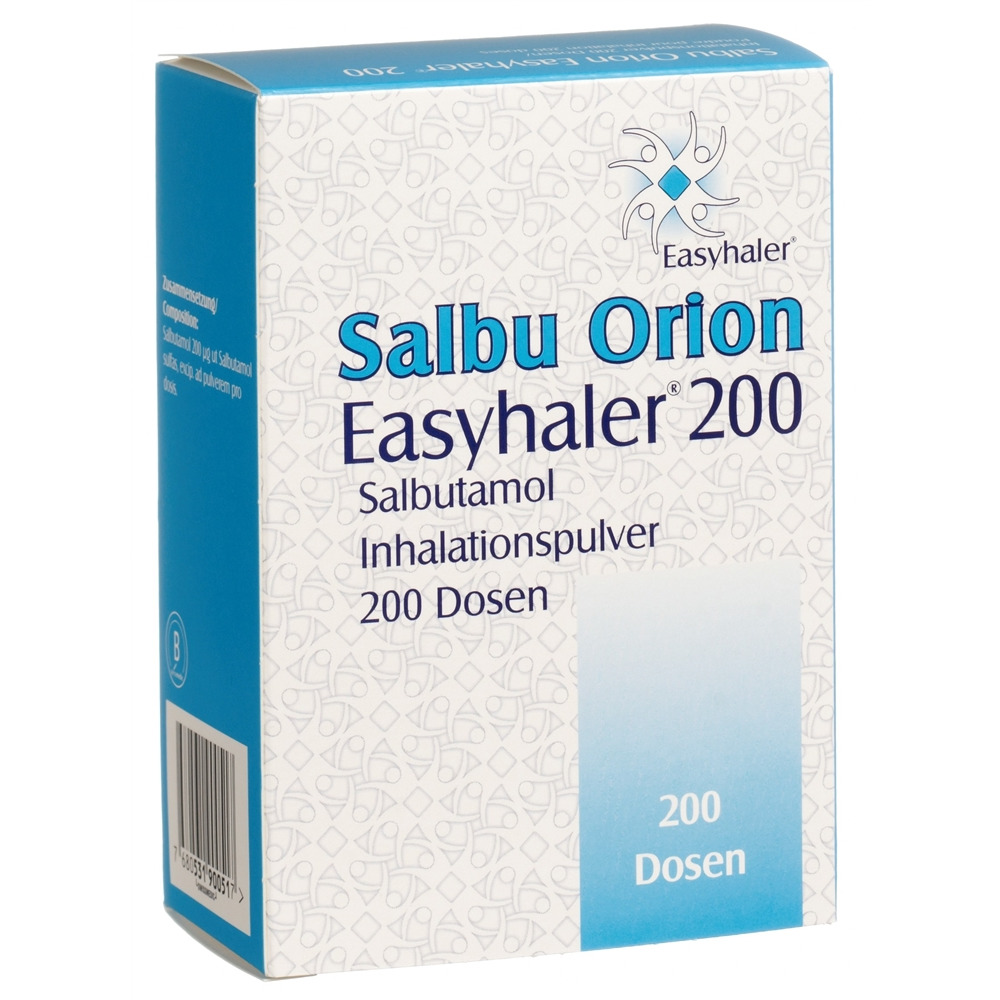 SALBU ORION Easyhaler 0.2 mg, Hauptbild