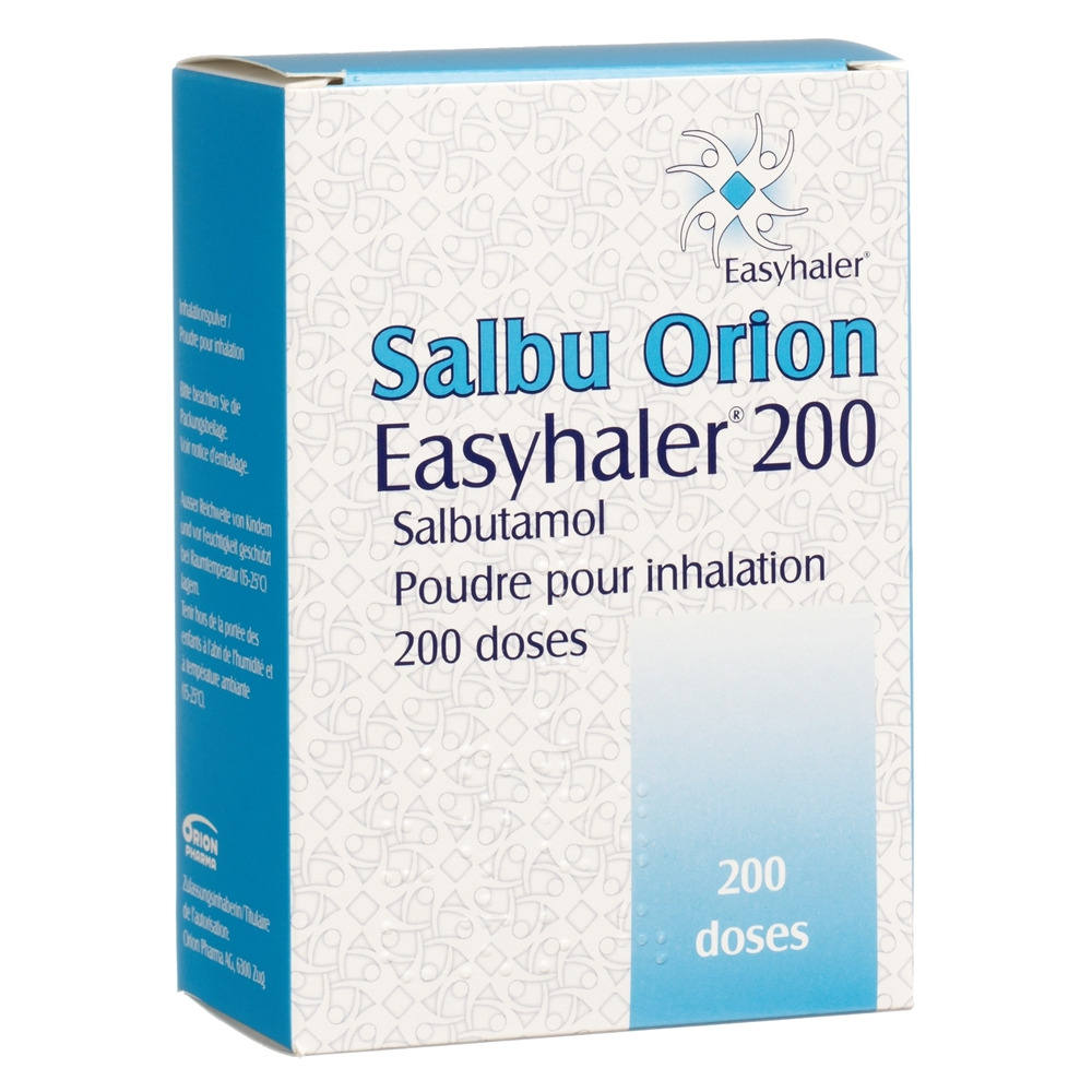 SALBU ORION Easyhaler 0.2 mg, image 2 sur 2