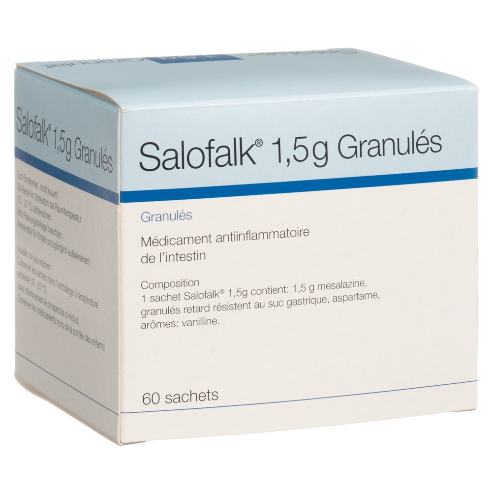 SALOFALK gran ret 1.5 g sach 60 pce, image 2 sur 2