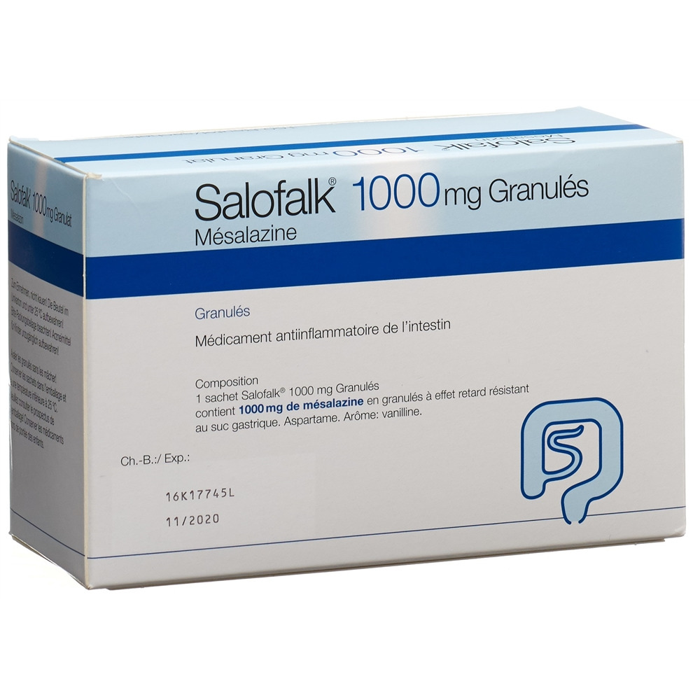 SALOFALK gran ret 1000 mg sach 150 pce, image 2 sur 2