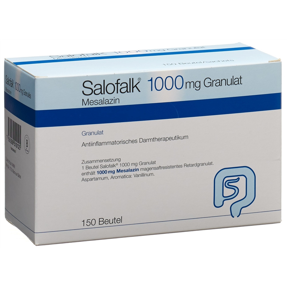 SALOFALK gran ret 1000 mg sach 150 pce, image principale