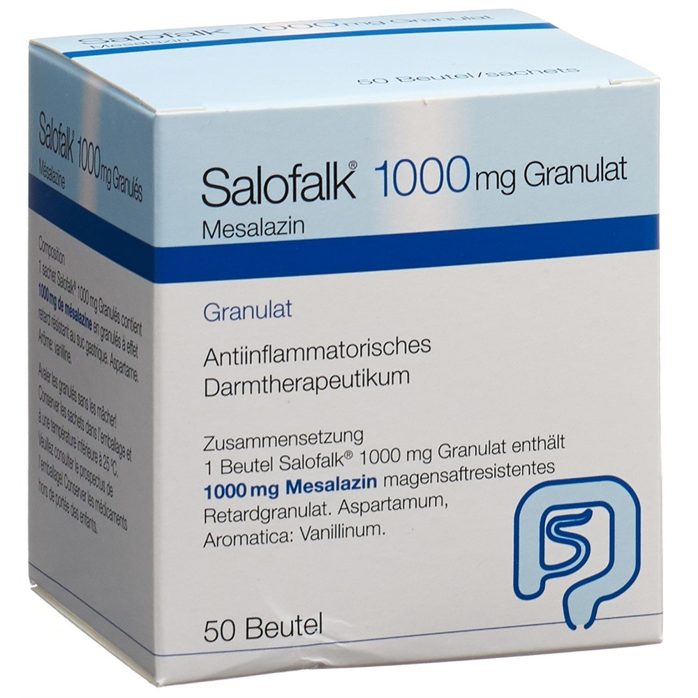 SALOFALK Ret Gran 1000 mg Btl 50 Stk, Hauptbild