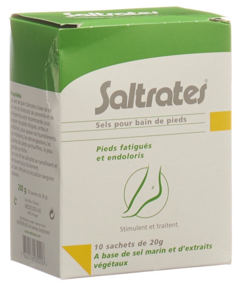 SALTRATES sels pour bain de pieds, image 2 sur 2