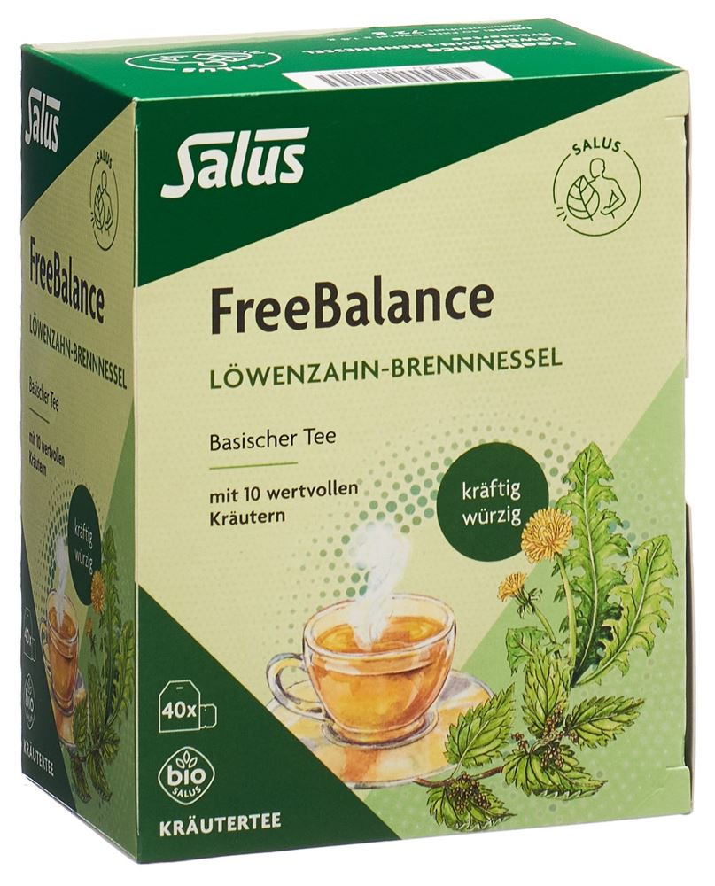 SALUS FreeBalance Löwenzahn-Brennnessel Tee, Hauptbild