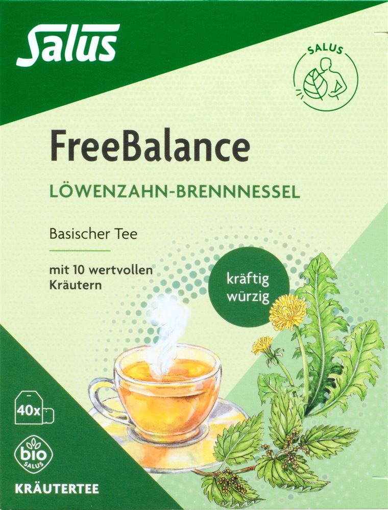 SALUS FreeBalance tisane de pissenlit et d'ortie