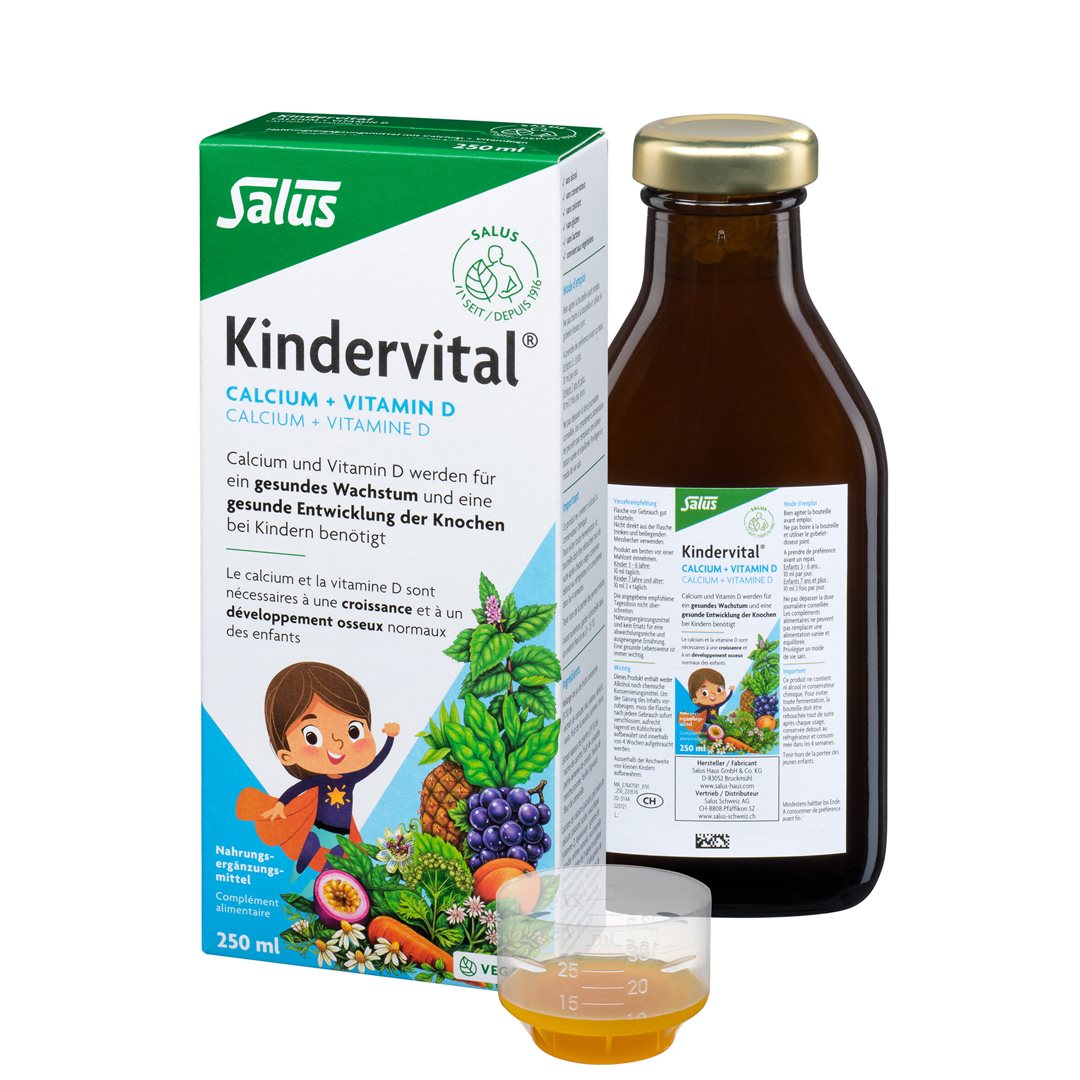 SALUS Kindervital multivitamines calcium tonique