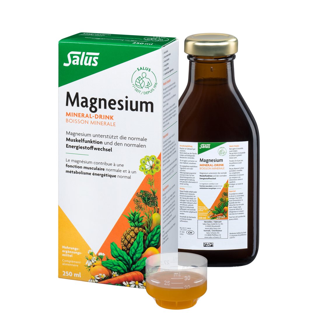 SALUS Magnésium boisson minérale
