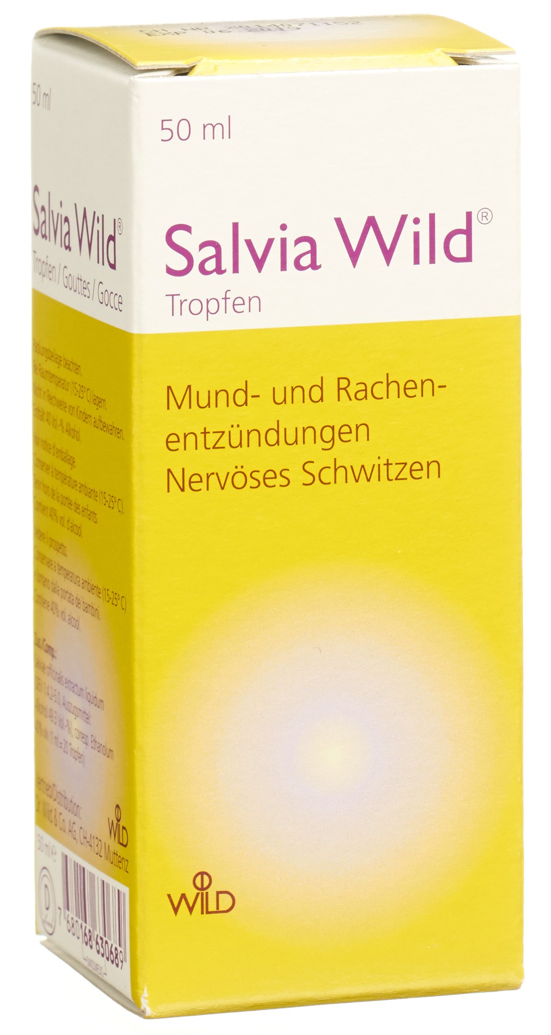 SALVIA WILD gouttes fl 50 ml, image principale