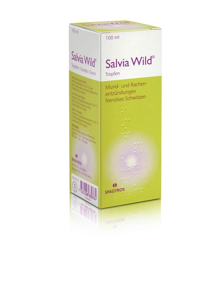 SALVIA WILD Tropfen Fl 100 ml, Hauptbild