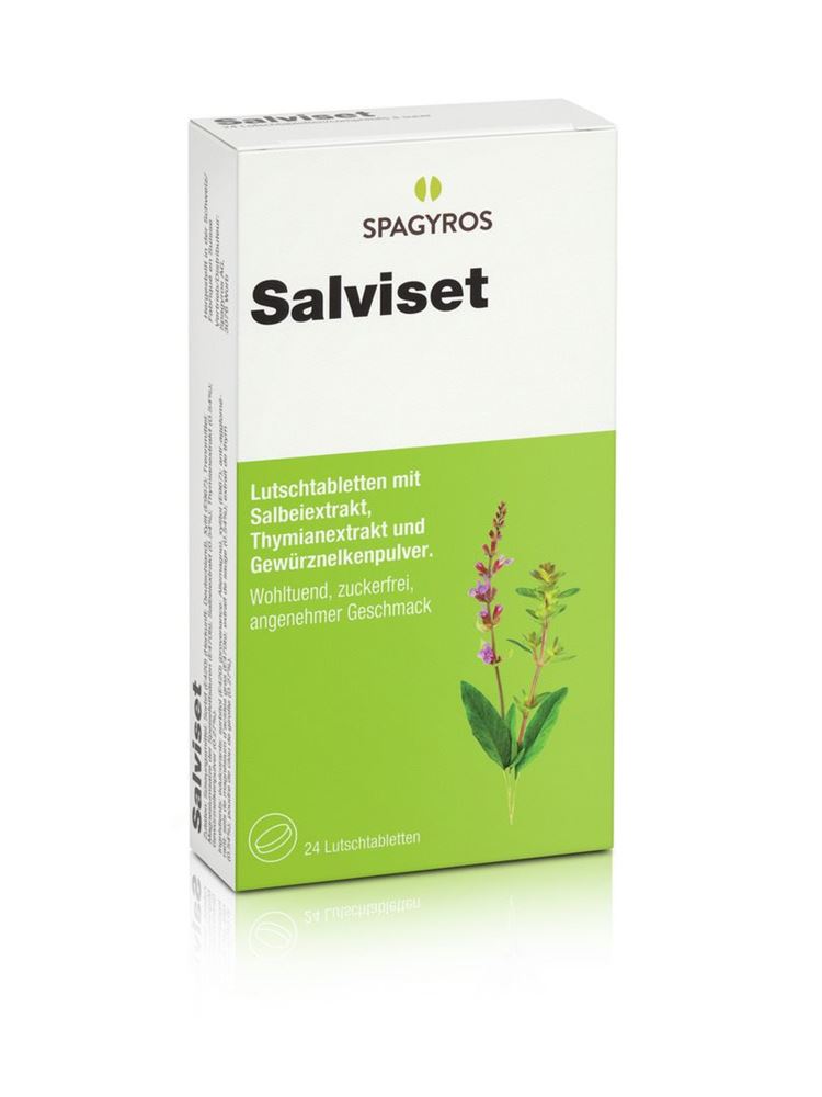 SALVISET pastilles 24 pce