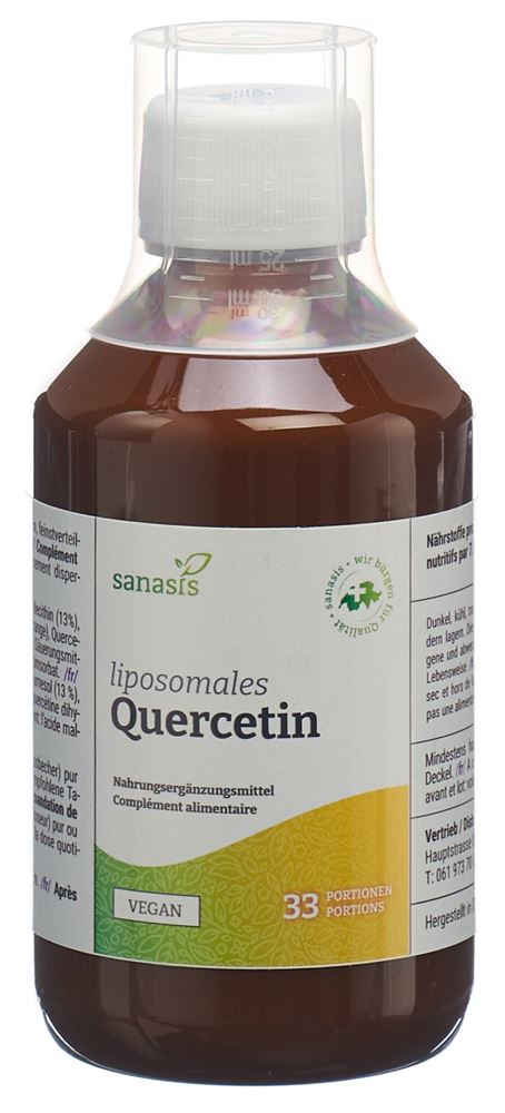 SANASIS Quercetin liposomal, Hauptbild