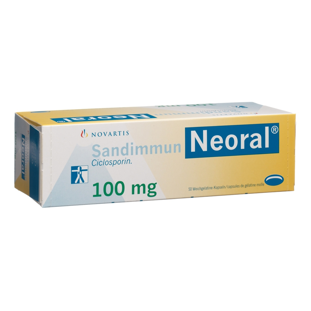 SANDIMMUN caps 100 mg blist 50 pce, image principale