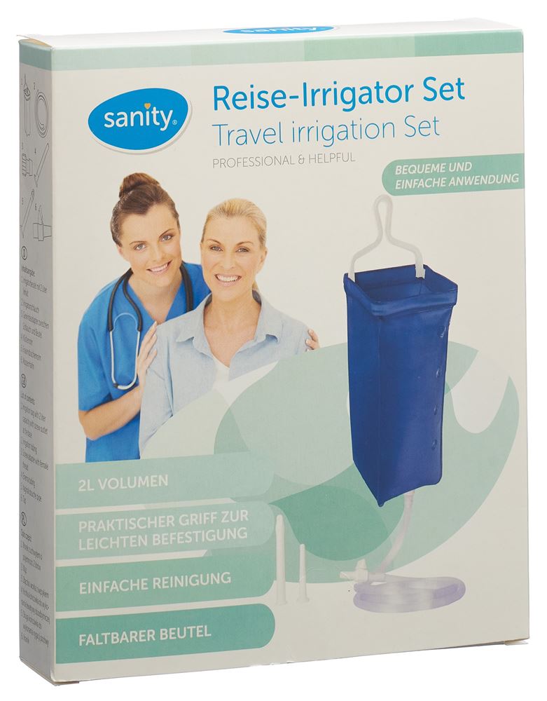 SANITY kit d'irrigation de voyage complet