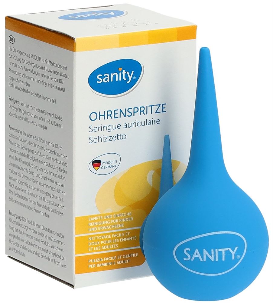 SANITY poire à lavement pour oreilles, image 2 sur 4