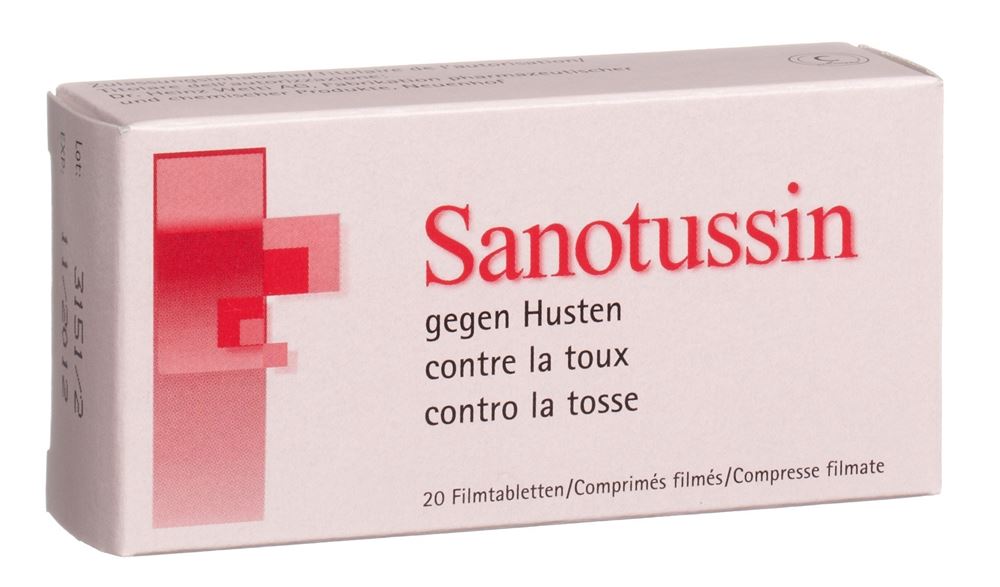 SANOTUSSIN Filmtabl Blist 20 Stk, Hauptbild