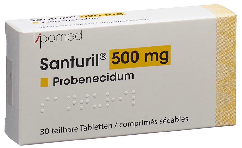 Santuril Tabl 500 mg Blist 30 Stk, Hauptbild
