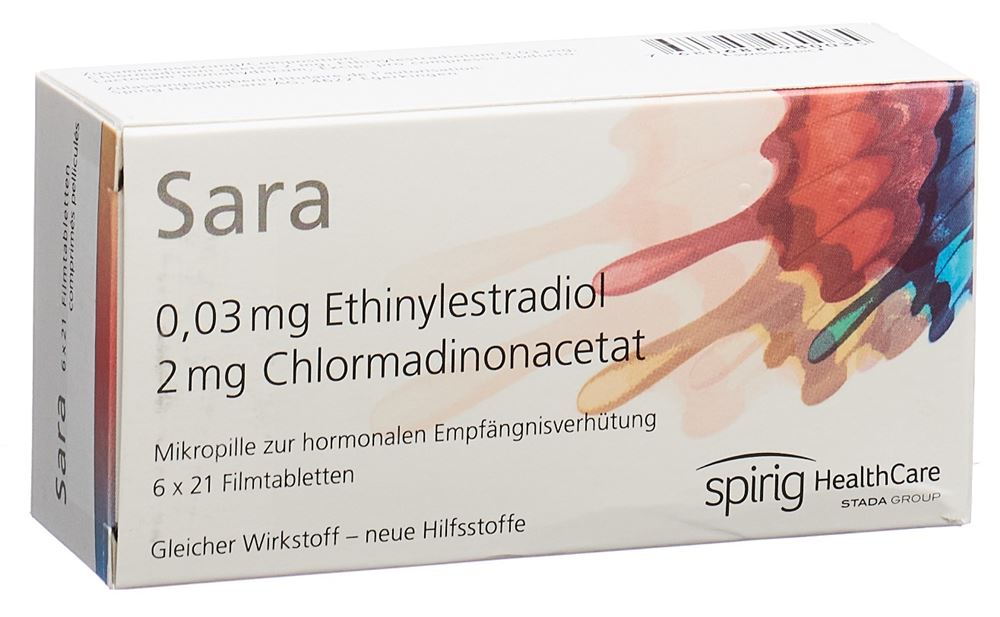 SARA Filmtabl Blist 21 Stk, Hauptbild