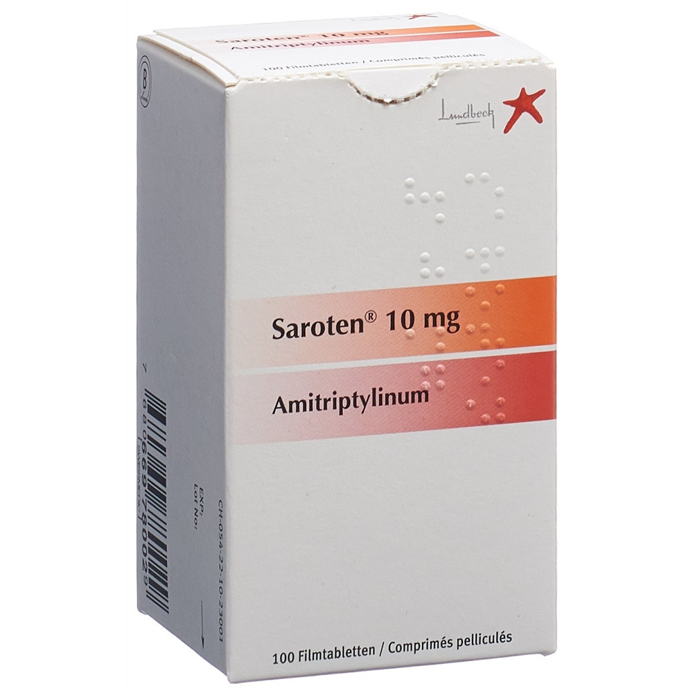 SAROTEN Filmtabl 10 mg Ds 100 Stk, Hauptbild