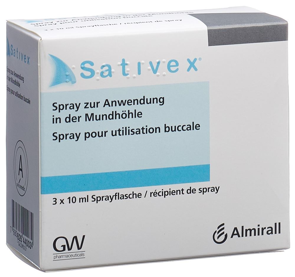 SATIVEX sol pour pulvérisation buccale spr 10 ml, image principale