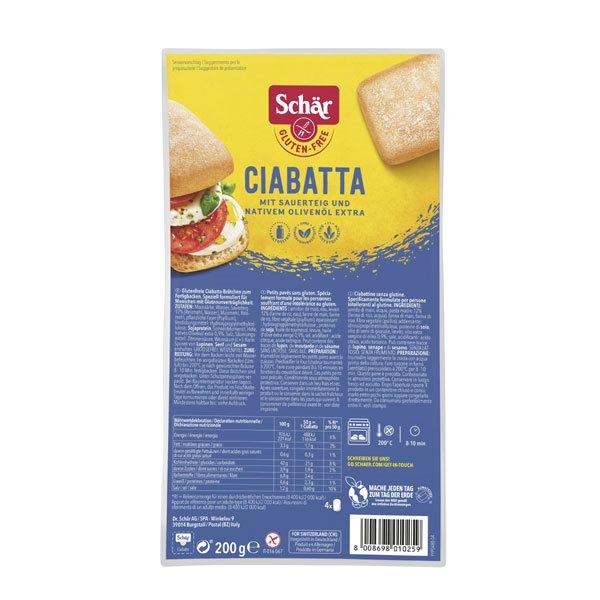 SCHAER Ciabatta Aufbackbrötchen, Hauptbild