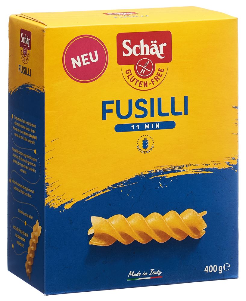 SCHAER Pasta Fusili, Hauptbild