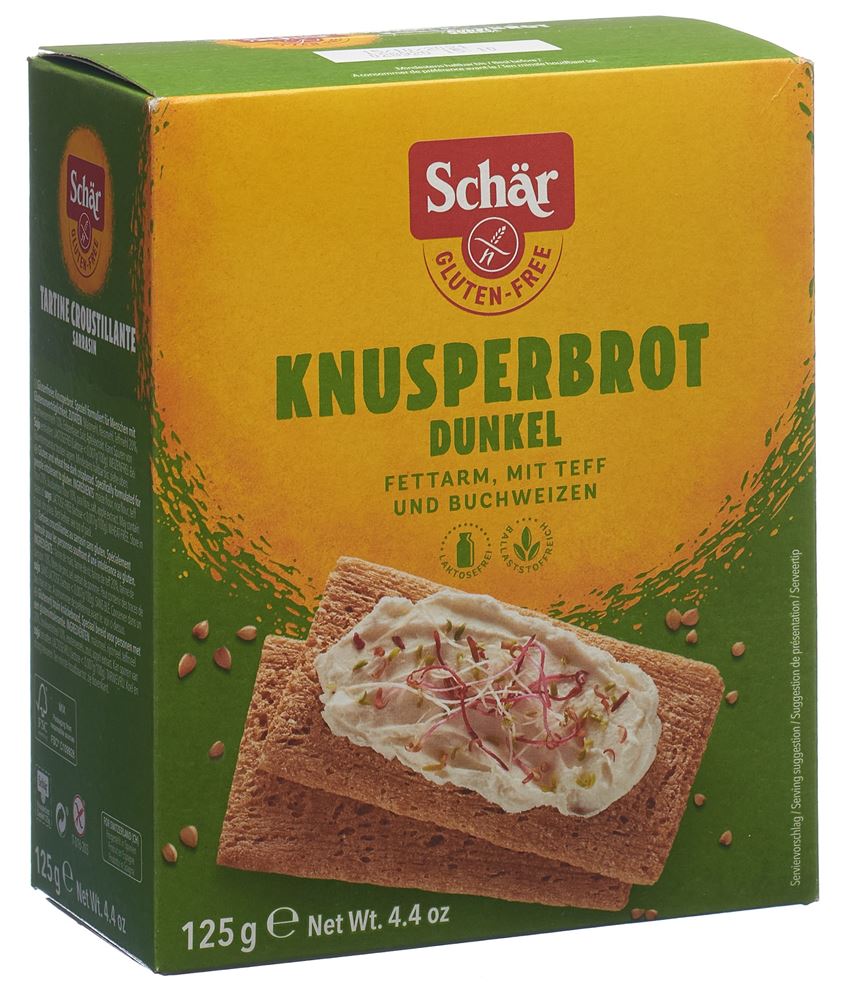 Schär pain croustillant foncé