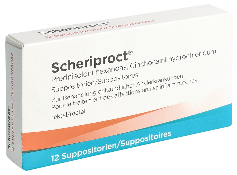 SCHERIPROCT Supp Blist 12 Stk, Hauptbild