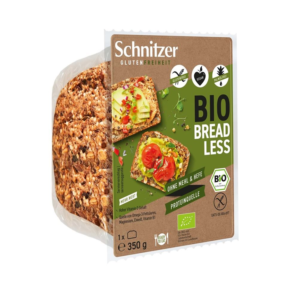 Schnitzer Bio bread less pain graines, image principale