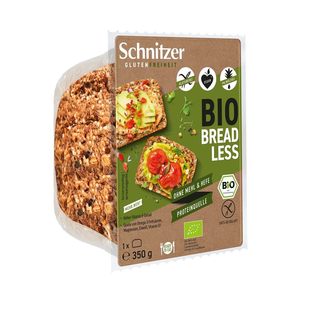 Schnitzer Bio bread less pain graines