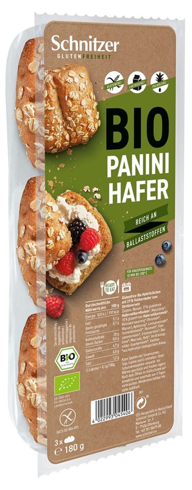 Schnitzer Bio Panini Active Oat, Hauptbild