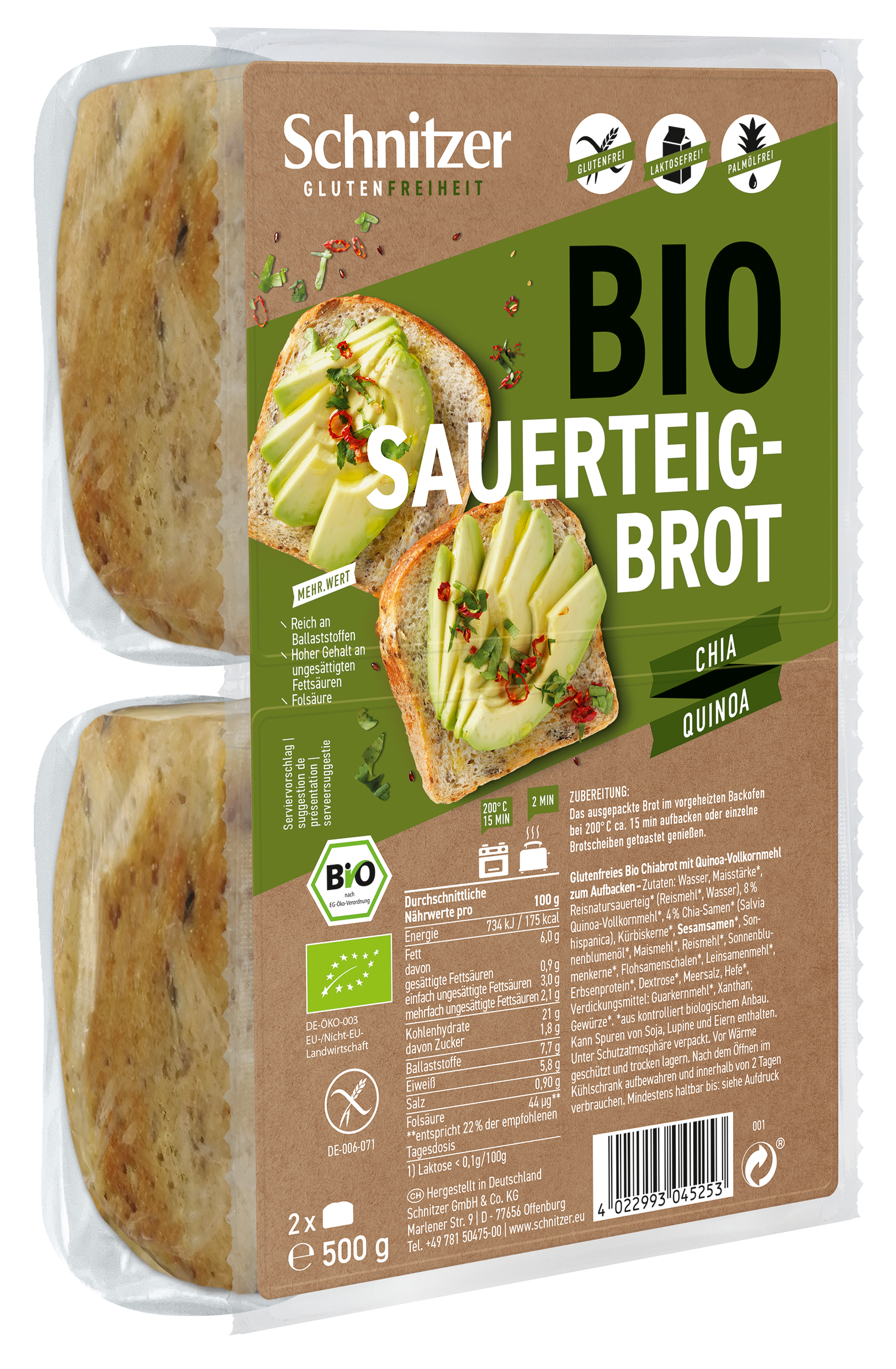 Schnitzer Bio Sauerteigbrot, Hauptbild