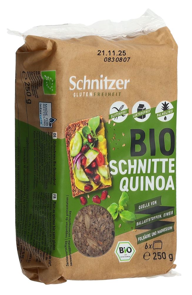 Schnitzer Bio tranches de quinoa, image principale