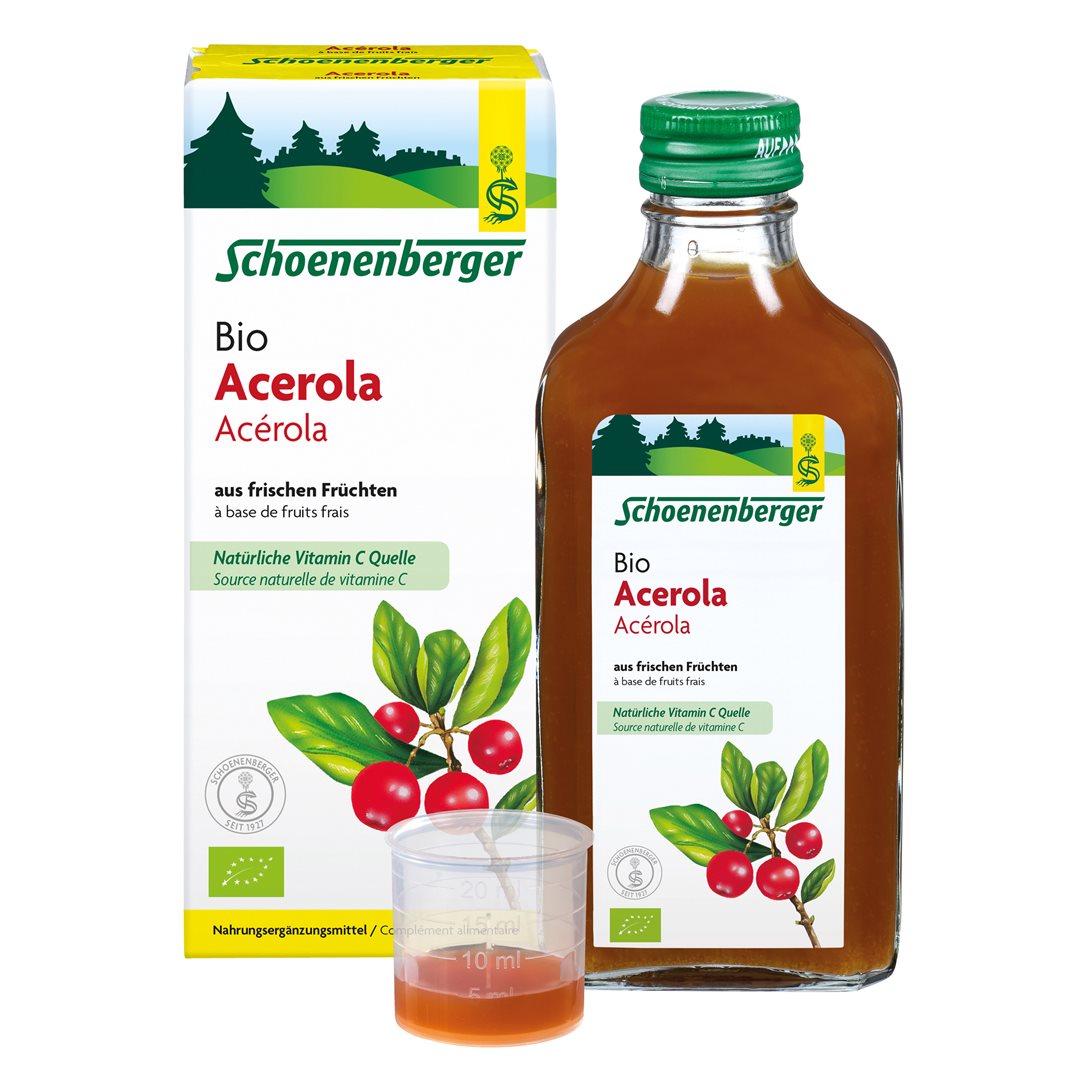 SCHOENENBERGER Acerola aus frischen Früchten