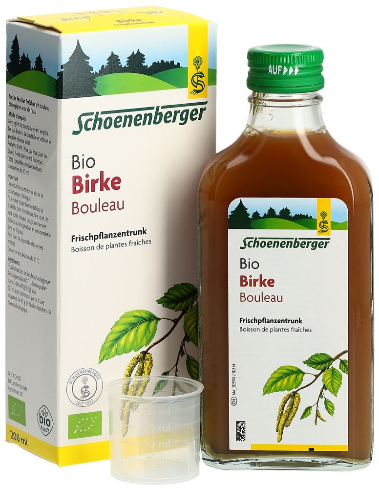 SCHOENENBERGER Bouleau boisson de plantes fraîches